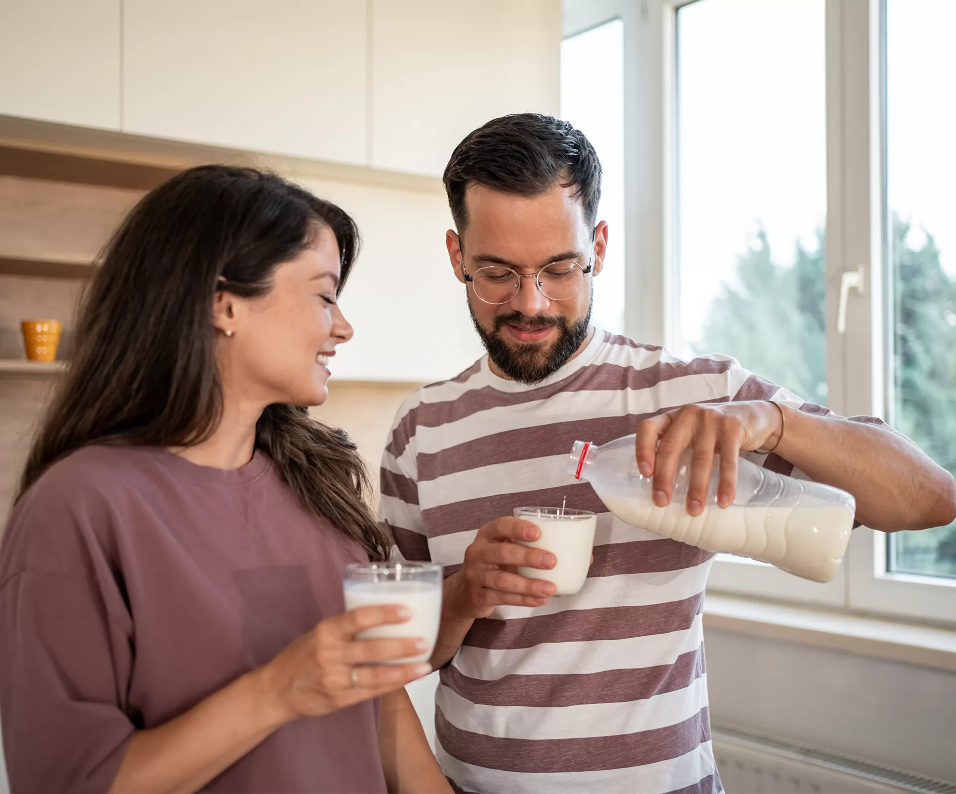 低乳摂取量またはアンバランスダイエットの成人